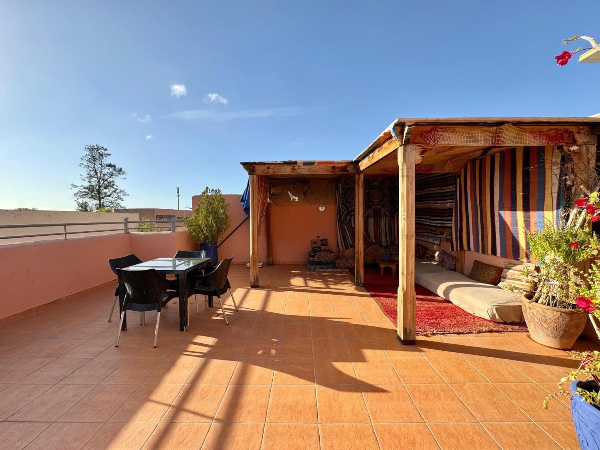 Riad La Rose Des Sables Marrakesz Zewnętrze zdjęcie