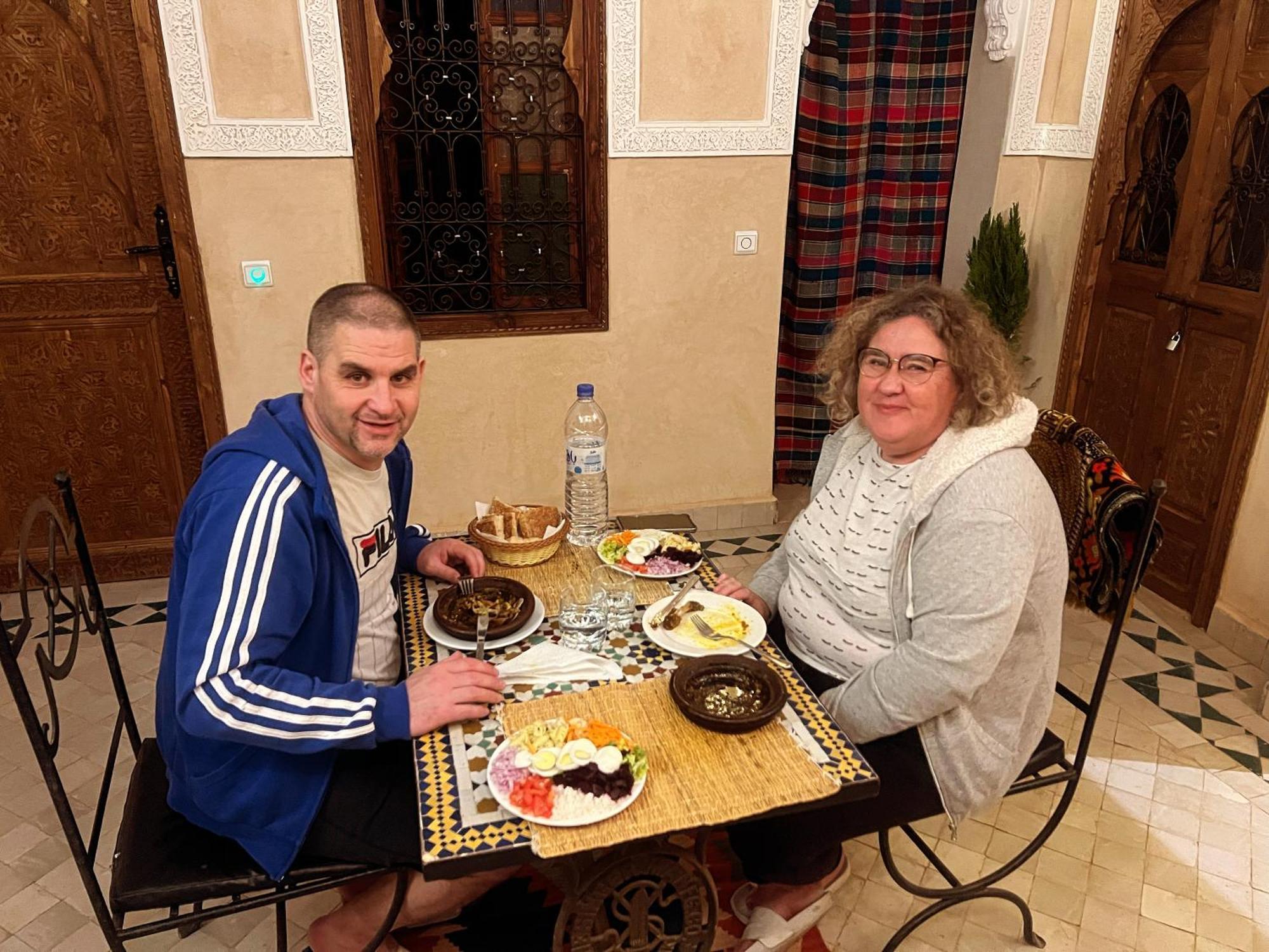 Riad La Rose Des Sables Marrakesz Zewnętrze zdjęcie