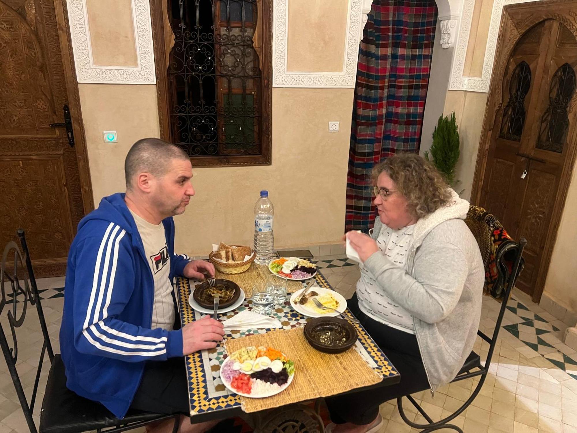 Riad La Rose Des Sables Marrakesz Zewnętrze zdjęcie