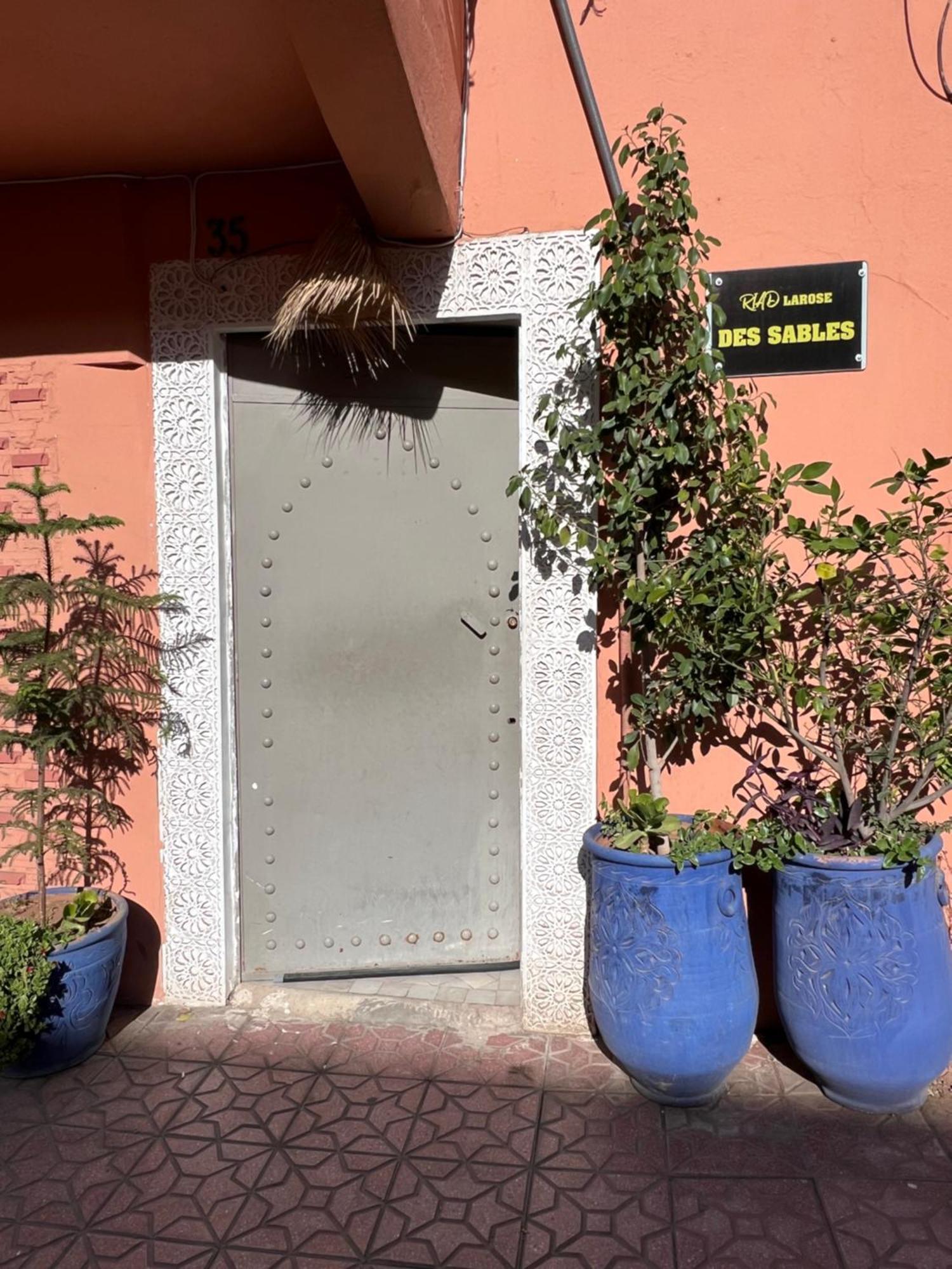 Riad La Rose Des Sables Marrakesz Zewnętrze zdjęcie